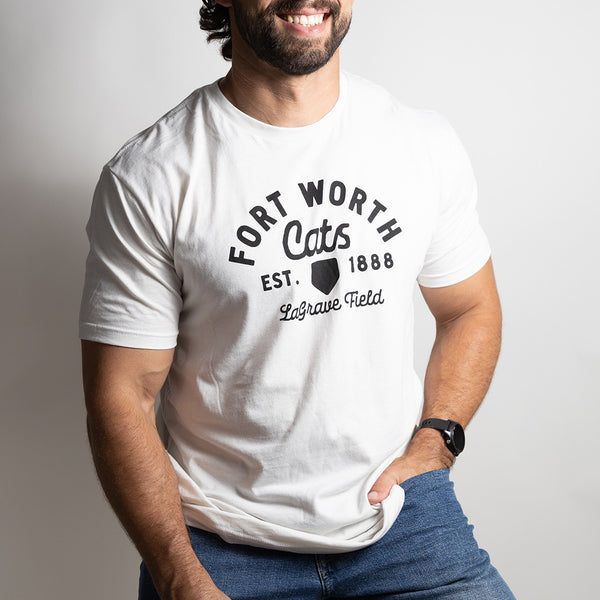 Fort Worth Cats - T-Shirt - Bone