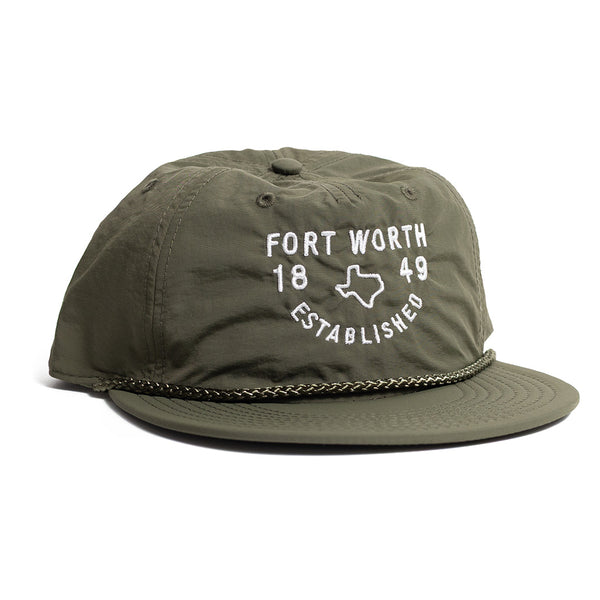 Fort Worth Texas Rope Hat - Olive