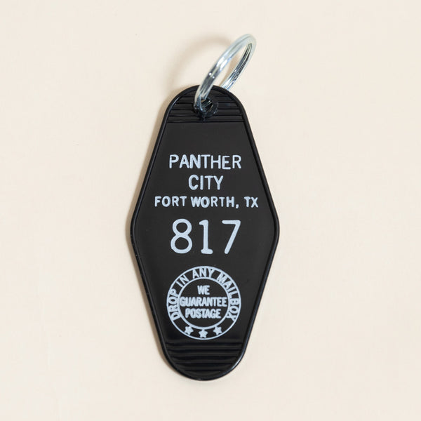 Panther City 817 - Retro Keychain