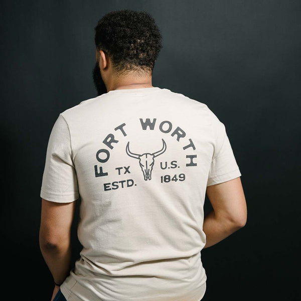 Fort Worth ESTD. 1849  - T- Shirt - Tan