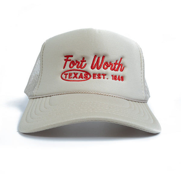 Fort Worth Texas 1849 - Foam Trucker Hat