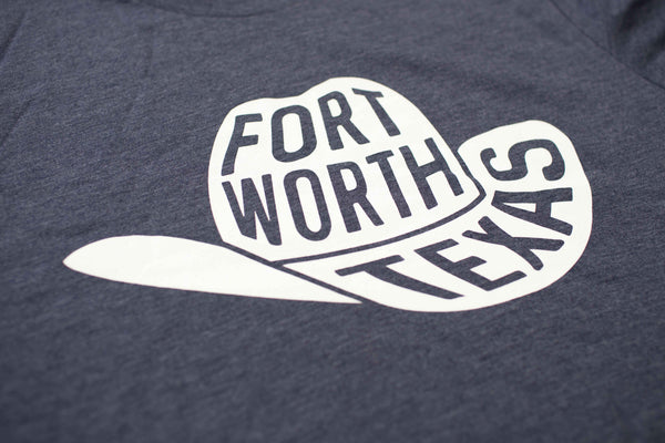 Cowboy Hat Fort Worth Texas - Tee