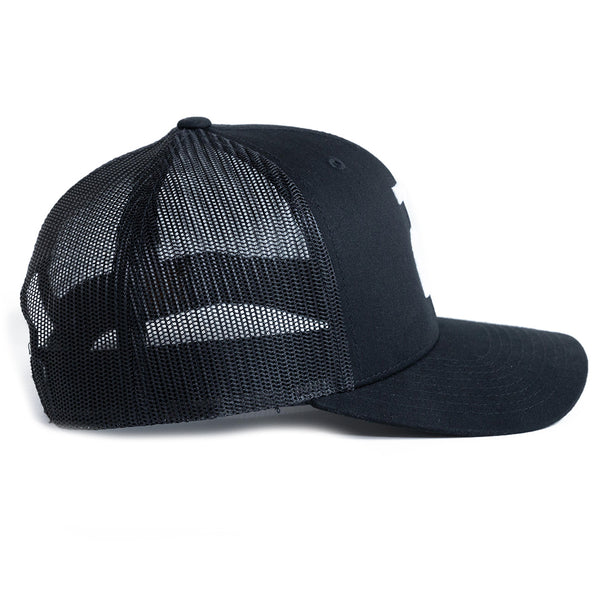 Panther City P - Trucker Hat - Black
