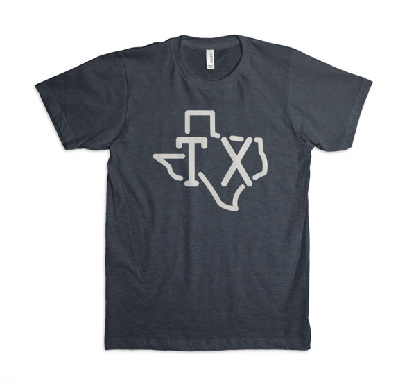 TX State - Midnight Navy - T-Shirt