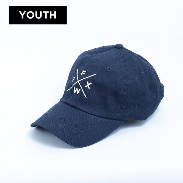 FW X TX - Youth Ball Cap - Navy