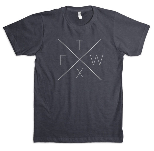 FW X TX - Heather Navy - T-Shirt